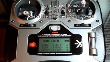 DX6i + Naza-M lite + OrangeRX R620 setup for all 3 modes inc failsafe