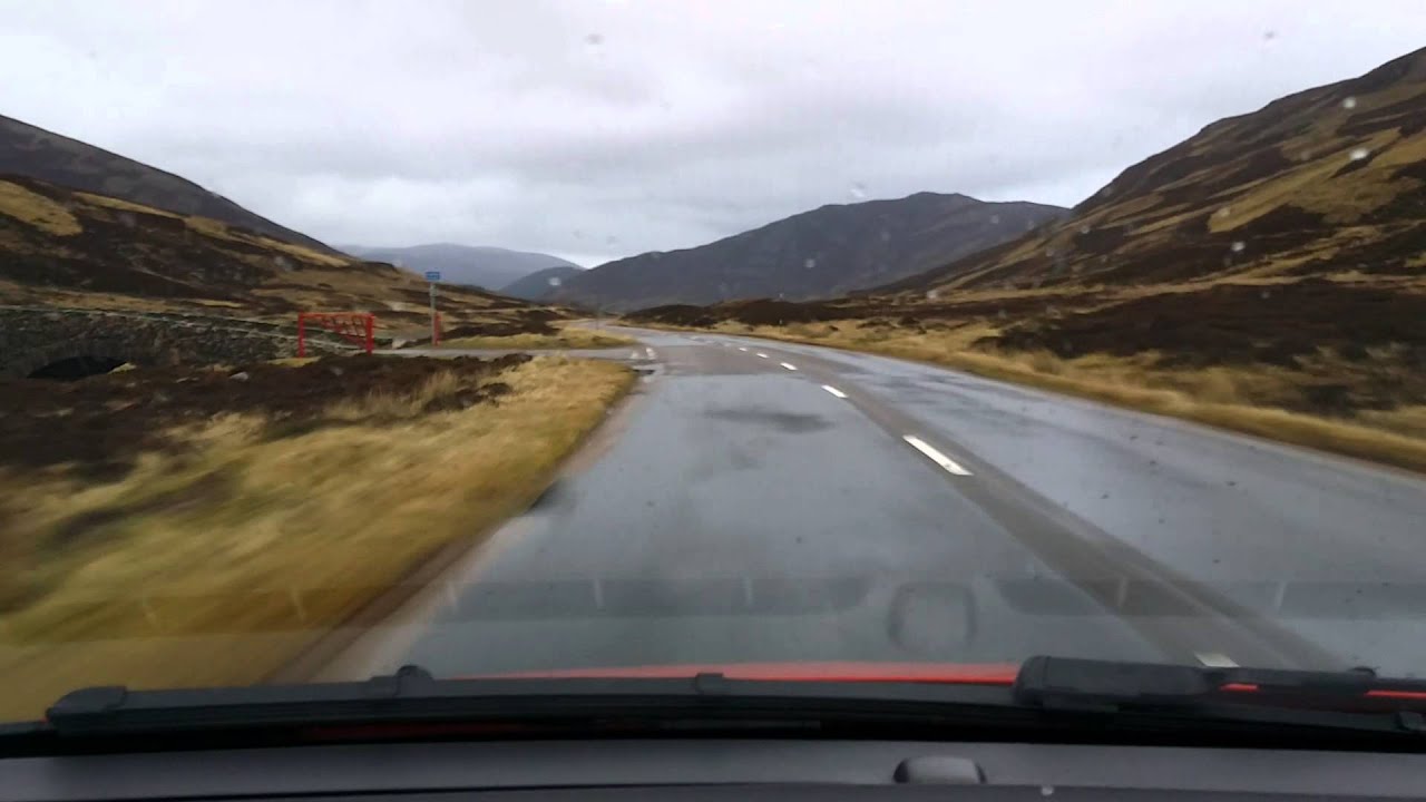 The Devils Elbow, past Glenshee ski area....