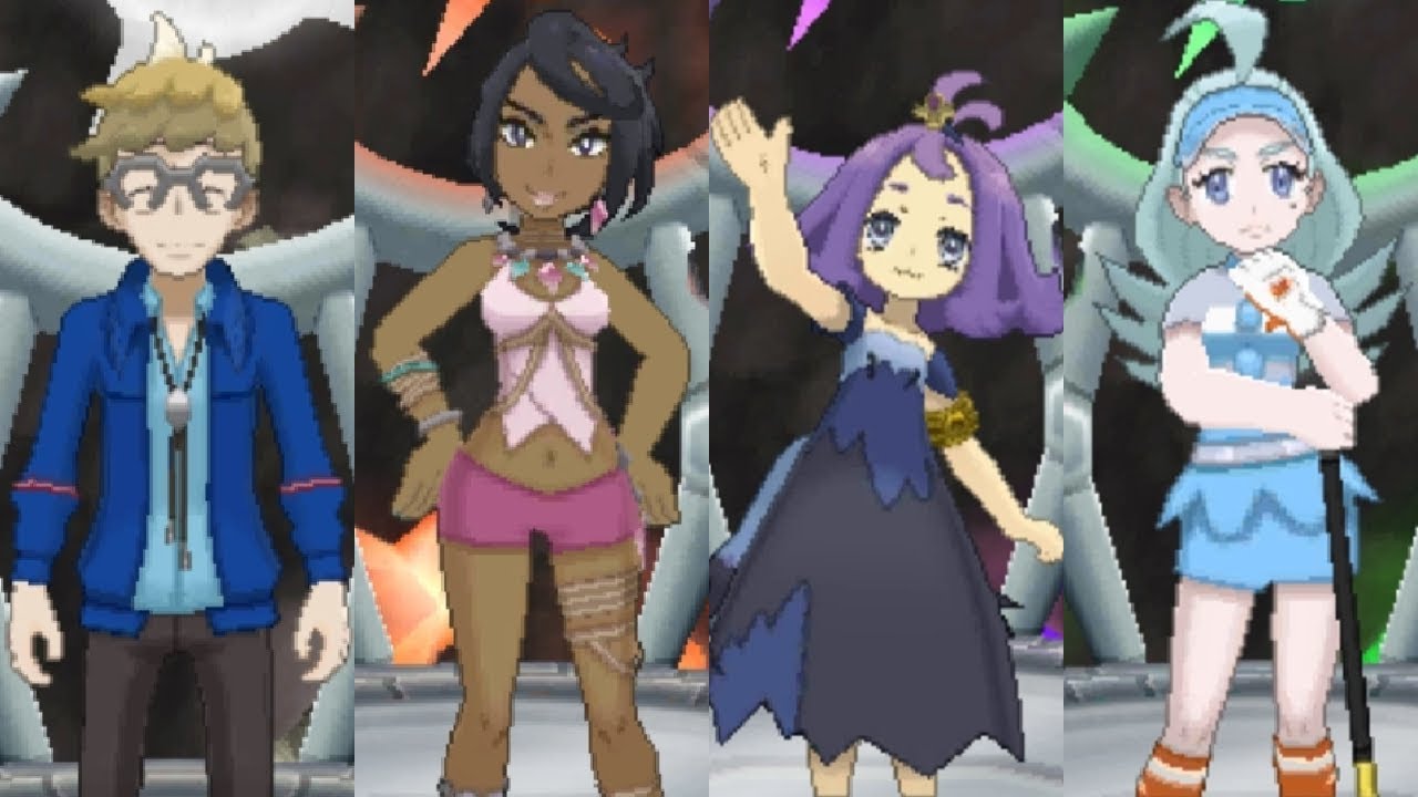 Pokemon Ultra Sun - Part #54: The Elite Four (No Z-Moves) - YouTube
