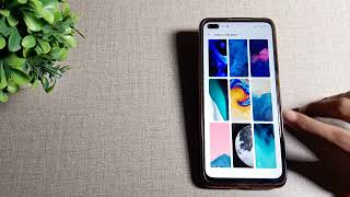 How to change custom wallpaper in Realme x50 Pro mobile in Hindi setting screenshot 5