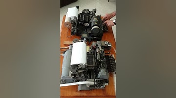 Siemens M100 operating with a Creed 7b Teleprinter