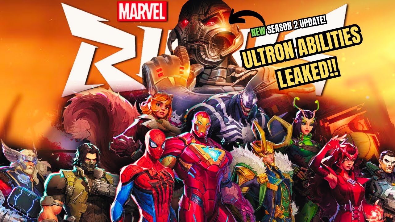 MARVEL RIVALS LEAKED ULTRON ABILITIES REVEALED! HUGE SEASON 2 UPDATE ...