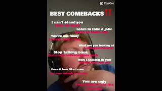 Best comebacks
