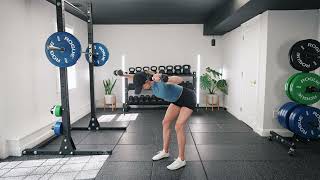 2DB Bent Over High Row to External Rotation