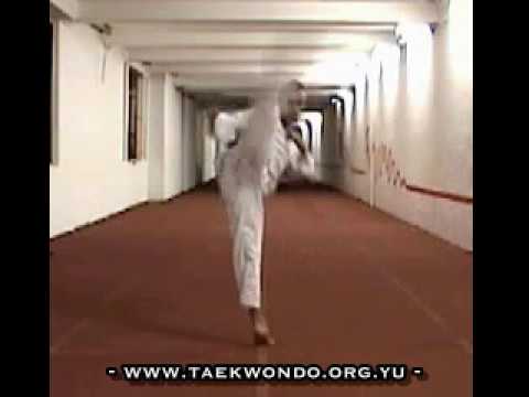 удары в тхэквондо the Taekwondo kicks dvidolio - YouTube