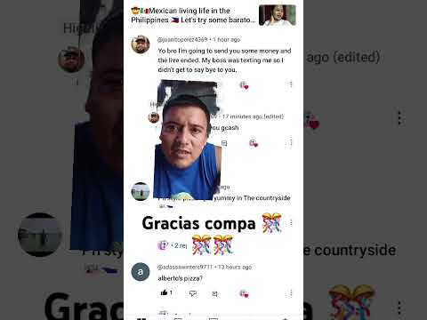 ‎@juanitoperez4369  thanks for the support 🙏 for our youtube- Mexican in the Philippines #mexicana
