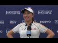 Atthaya Thitikul · Round 2 · Interview · 2023 AIG Women's Open