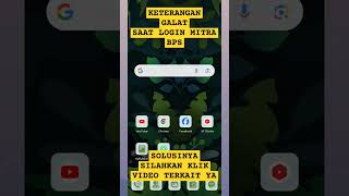 Cara Atasi Keterangan Galat Data Tidak Ditemukan 2 Saat Login Website Mitra Bps