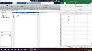 Tutorial Matlab 12 - Membaca File Excel