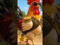 "Alle meine Hühner 🐓🐥 Der Hahn marschiert! #shorts"