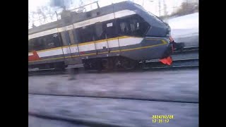 Гонка на железной дороге