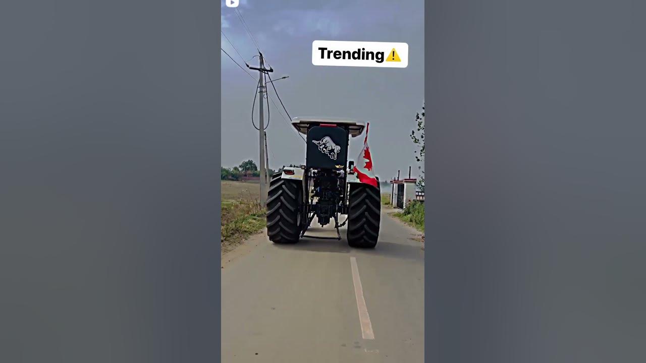 tractor wali video 🎬🔊 full modified tractor Punjabi tractor 🚜 thar 