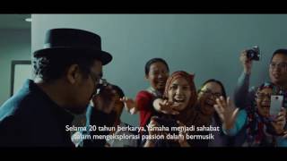 Yamaha Sharing Passion \u0026 Performance Feat Glenn Fredly (30sec)