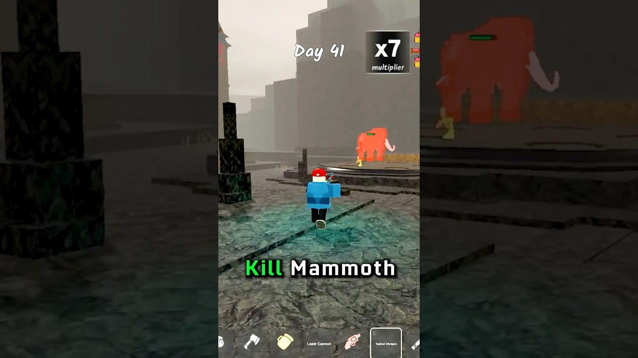 The EASIEST WAY to Kill a Mammoth in 99 Nights In The Forest