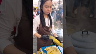 Pretty Lady Peeling Cutting Skill - Fruits Cutting Skill