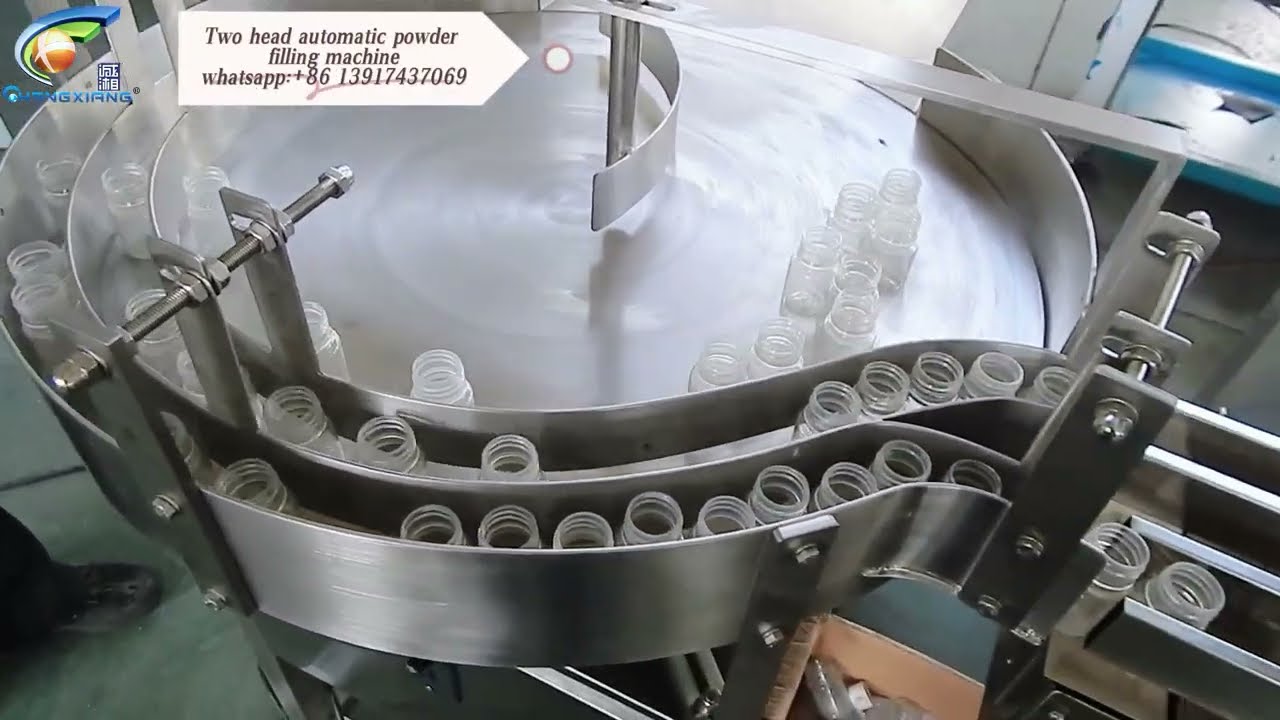 Two Head Automatic Powder Filling Machine