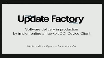 From Eclipse hawkBit to Update Factory: How to Take an Open Platform to Production