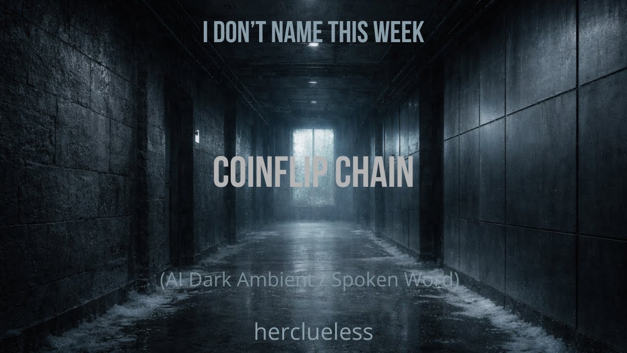 coinflip chain | herclueless (AI Dark Ambient / Spoken Word)