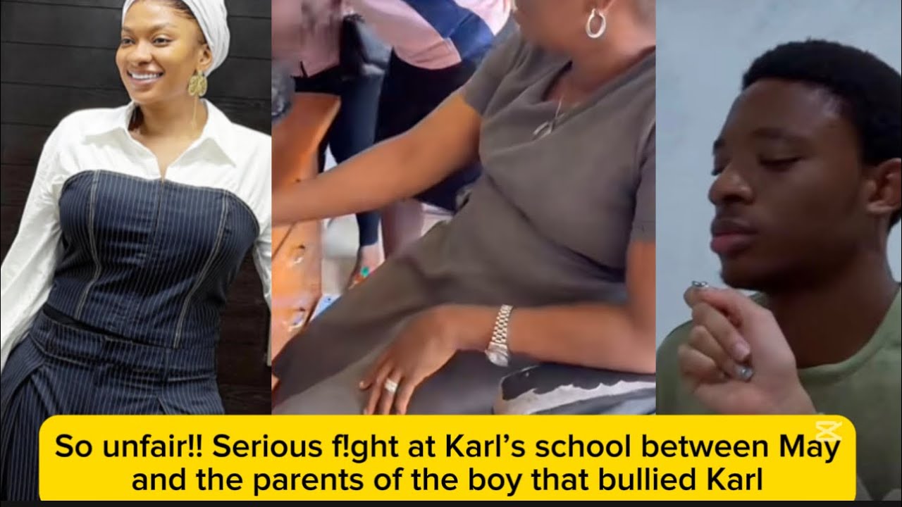 So unfair!! Serious f!ght at Karl’s school between May and the parents of the boy that bullied Karl 