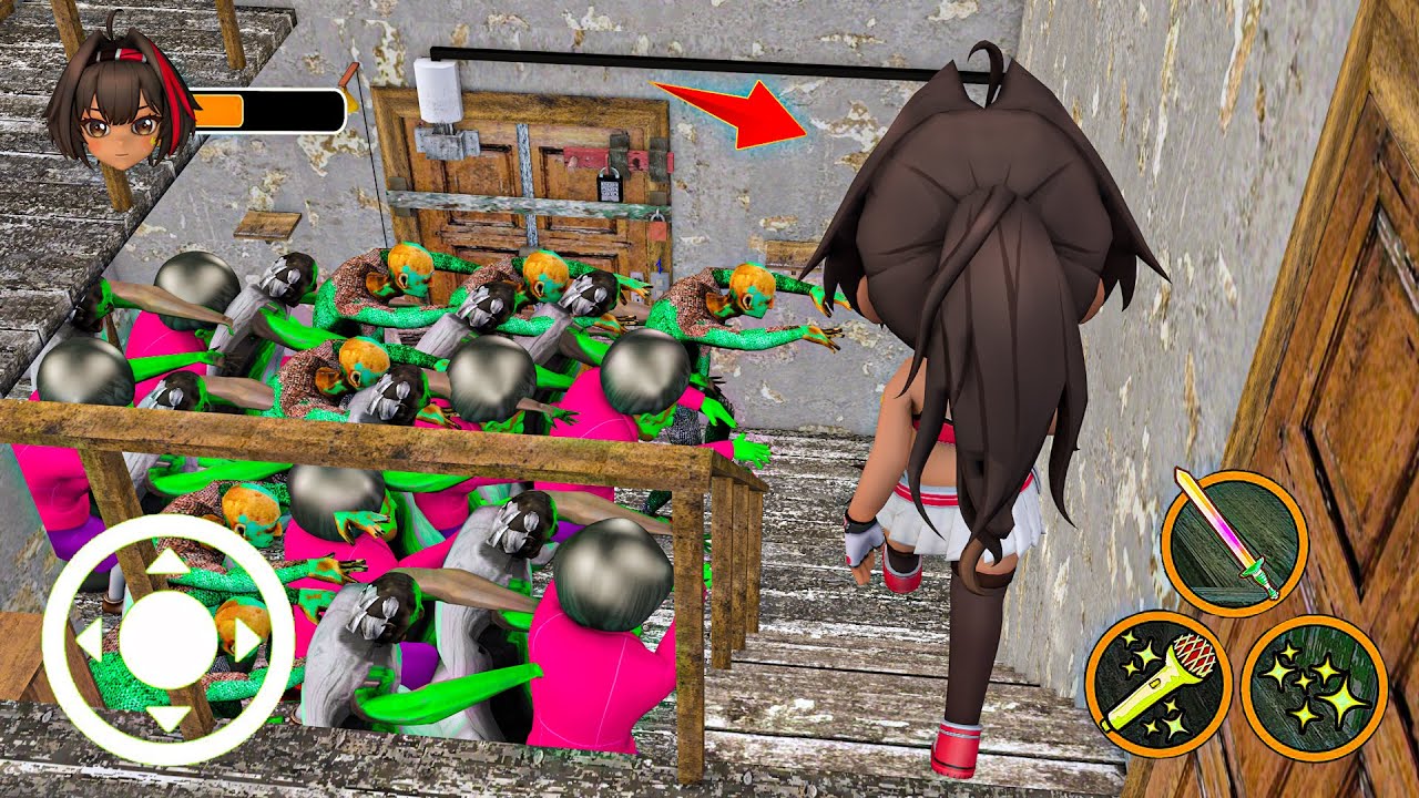 Playing as SpiderMan x Granny x Grandpa x Rumi KPOP Game Doll Ballerina Cappuccina in Granny House