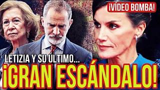 🔥 Letizia Ortiz's LATEST BIG SCANDAL! She GIVES a KILLER LOOK at Felipe VI