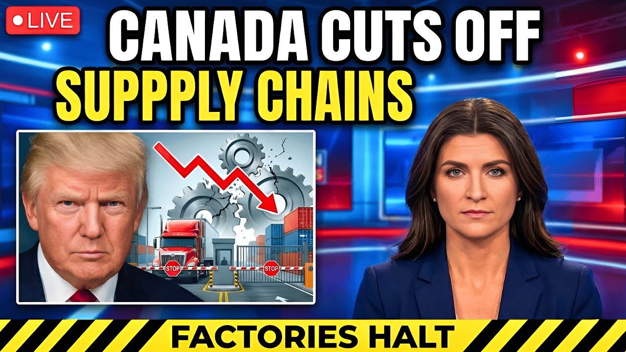 BREAKING Trump Demanded Canada Sell Resources Below Cost Supply Chain CRISIS Erupts,No Exit