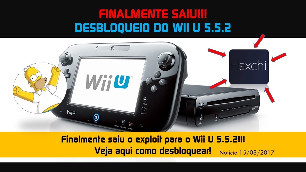 Wii U 5.5.2 - Finalmente saiu o desbloqueio!!! Veja aqui o que fazer! (Mods  liberados no 5.5.2), Geek Media