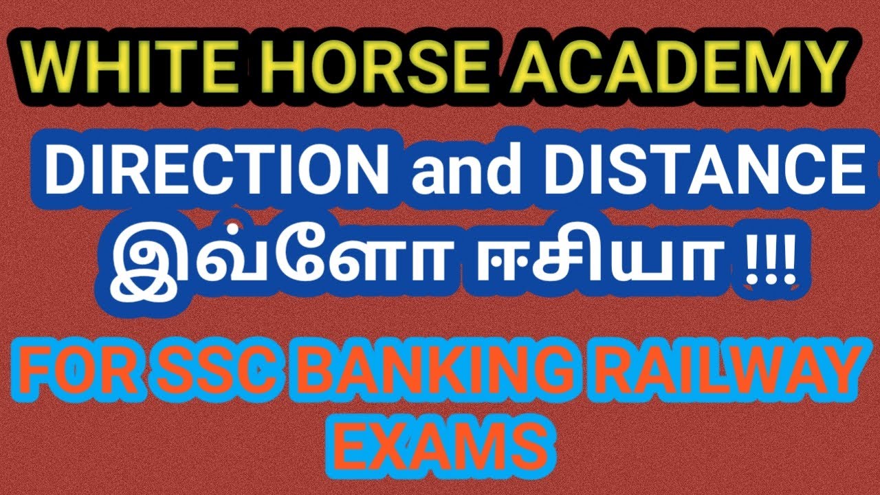 Reasoning (Directions and Distance)