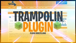 Trampolin Plugin Minecraft Bukkit 1.8 - 1.14 Spigot | German | Tutorial ⚙️ GamePvP