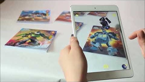 Augmented Reality Notebook - Transformers - TIGRA Live Animations