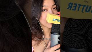 super up close to the mic W/ this one 🫪 #asmr #asmrwhisper #asmrcommunity #asmrrelaxation