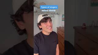 Types of Singers (Sunroof - Nicky Youre) in school choir - Julian Vega Tiktok #singer #singing