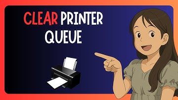 How To CLEAR The Printer Queue or Spooler in Windows 11 PC Or Laptop