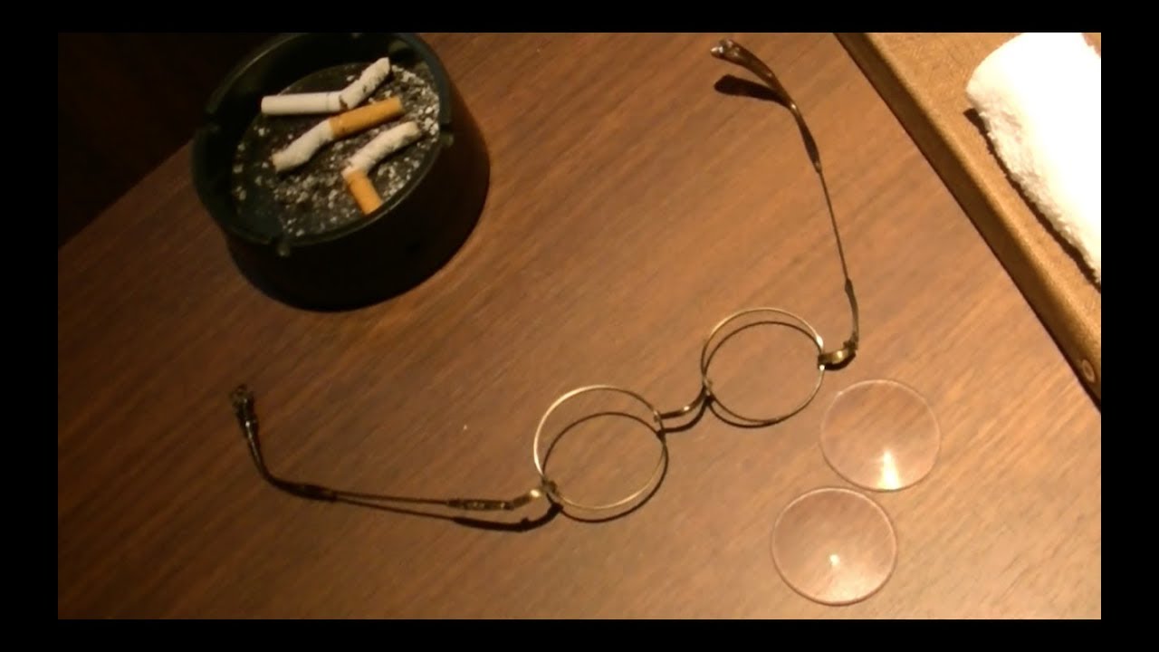 ジョンレノの丸メガネを壊してみた Youtube