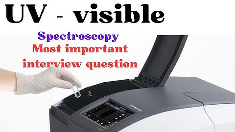 UV visible spectroscopy interview question and answer ||QC interview preparation ||GD PHARMA TRICKS