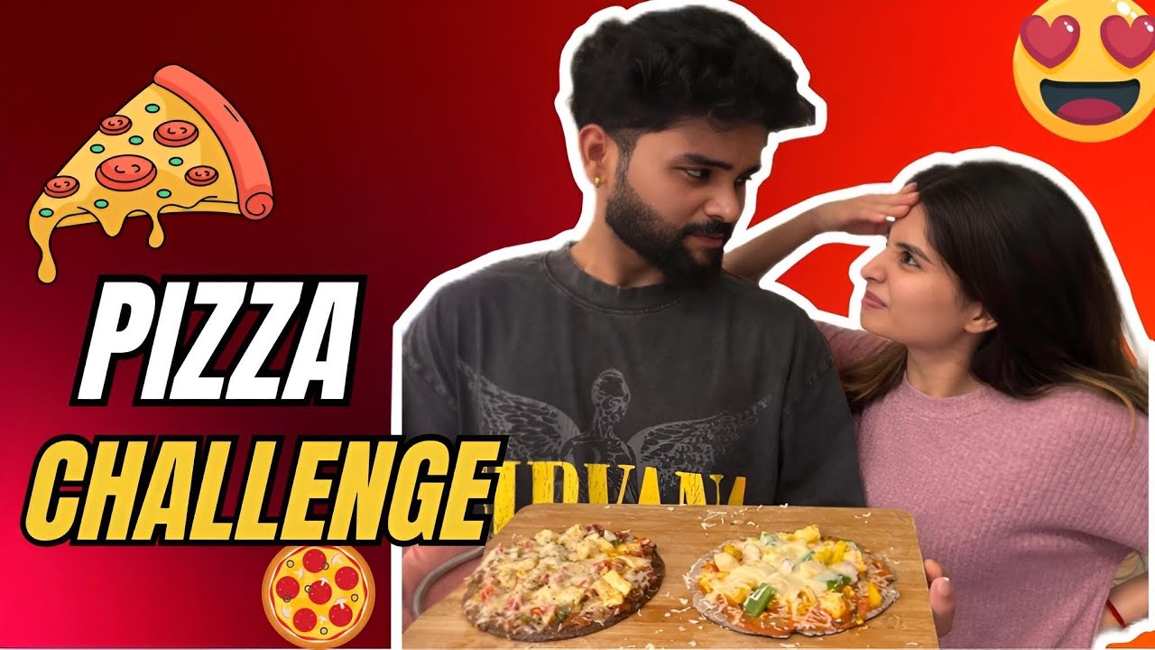 Pizza Challenge with my brother🍕 | @bhavikasharma9710 | #challenge #bhavikasharma #youtube #trending