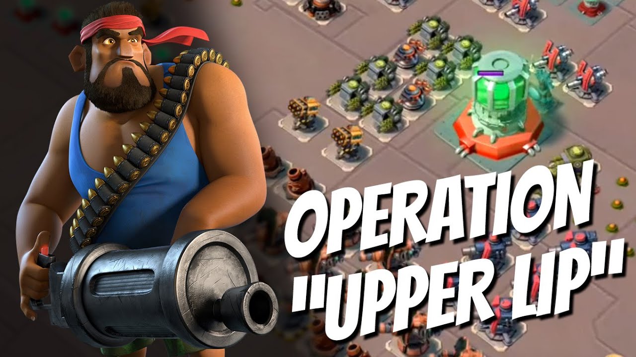 BOOM BEACH OPERATION "UPPER LIP" / BOOM BEACH ОПЕРАЦИЯ "ТВЕРДОСТЬ" (клан на 25 человек)