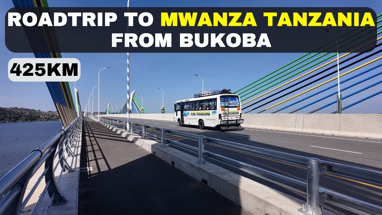 Road Trip to Mwanza 🇹🇿 from Bukoba (425Km) | Tanzania has the most developed villages in Africa?