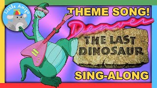 Denver The Last Dinosaur | Theme Song Sing-Along! | 4K Remaster Resimi