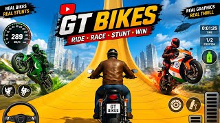 🔥 GT Bikes Gameplay | Crazy Bike Stunts & High Speed Racing 🏍️..2 screenshot 5