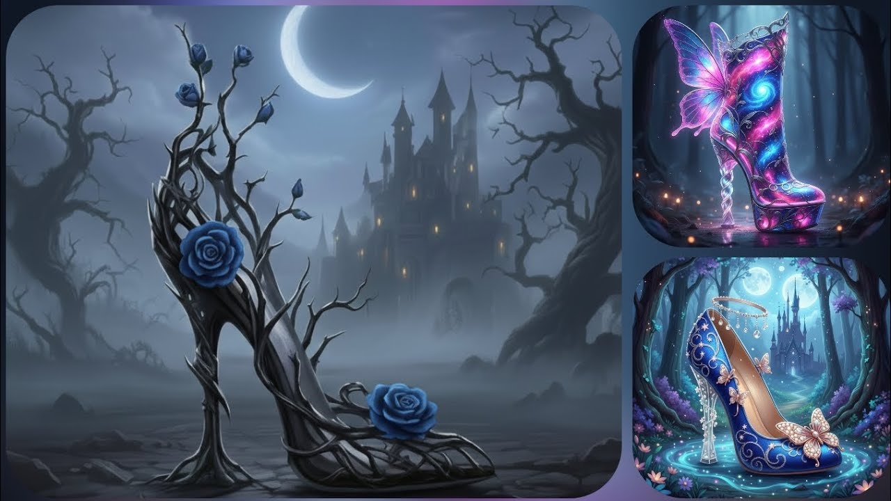 أناقة تمشي على الأرض | أحذية نسائية بتصاميم خيالية  👠Women’s Shoes Redefined | AI Fashion 