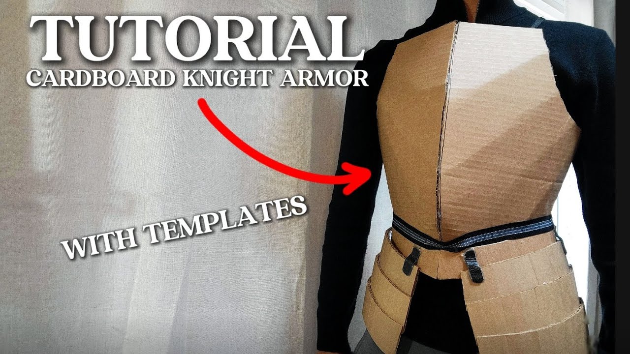 Нагрудник рыцаря XVI века | Мастер-класс по изготовлению своими руками с шаблонами