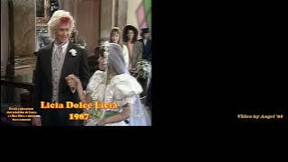 LICIA DOLCE LICIA LE LOCATION : CHIESA DEL MATRIMONIO DI MIRKO E LICIA - PRIMA E DOPO (1987/2024)