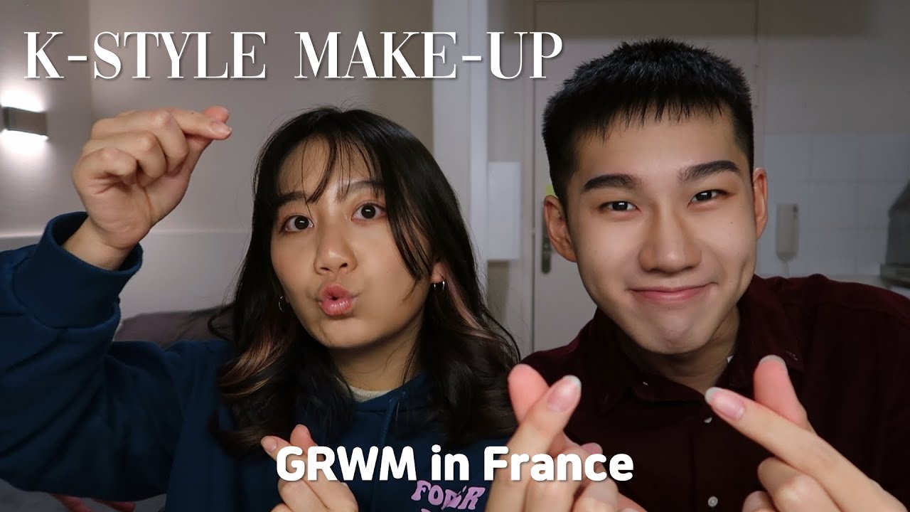 [Beauty] [ENG SUB] 타이완 친구들 K-Make up 해주기 ver.2 (K-Style Make-up, Louis)