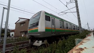 【良い音】JR宇都宮線快速4532Y列車通過