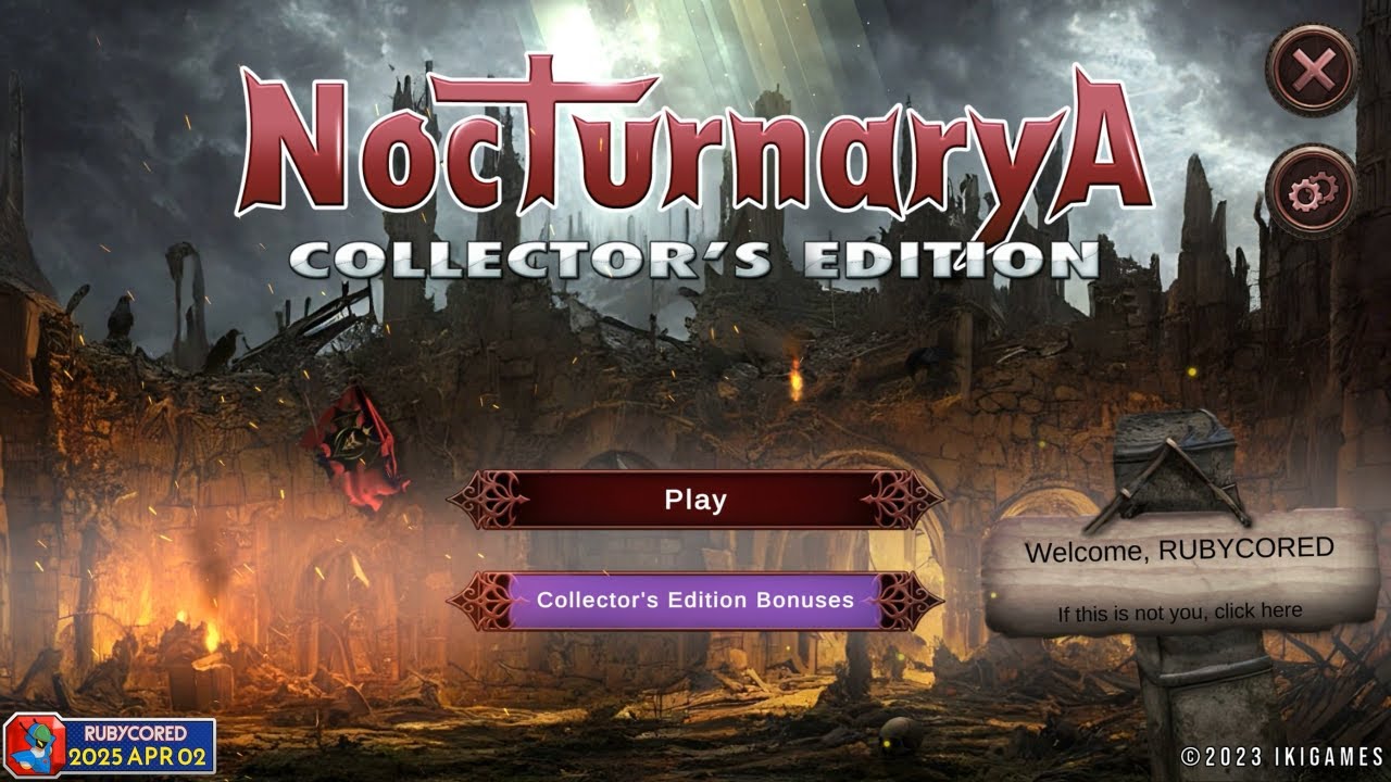 Nocturnarya (2023, PC) - 01 of 15: Story Mode Levels 01~10 [2160p60]