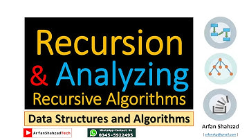 DSA (6): Recursion and Recursive Algorithm Analysis (part 1) by Arfan Shahzad