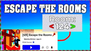 ROOM 124 ESCAPE THE ROOMS Roblox Walkthrough [Full Guide English]