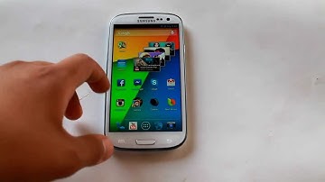 Cyanogenmod 10.1 on the Galaxy S3 overview (Android 4.2.2)