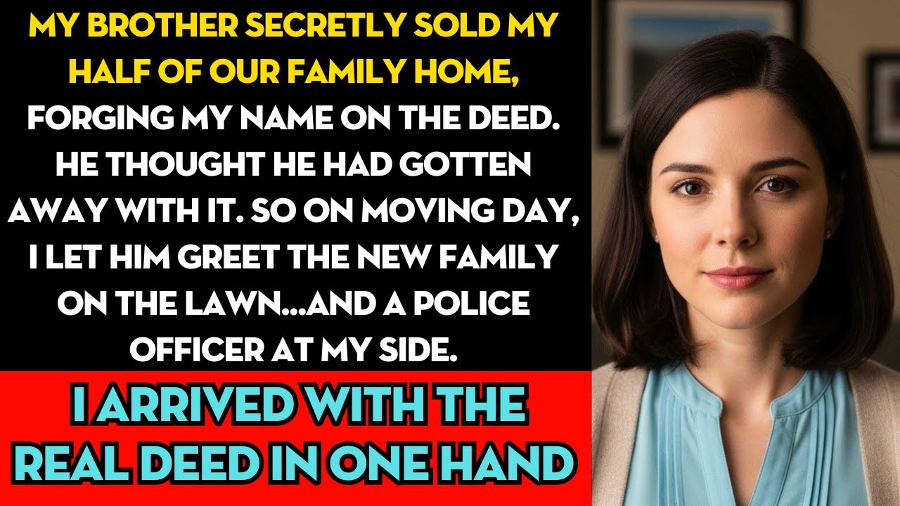 My Brother Sold My Half of Our House Without Telling Me—So I Showed Up ...